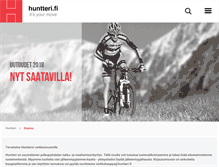 Tablet Screenshot of huntteri.fi